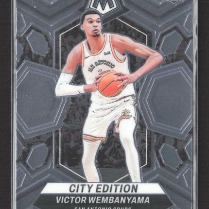 2023 Panini Mosaic Victor Wembanyama #282 City Edition RC