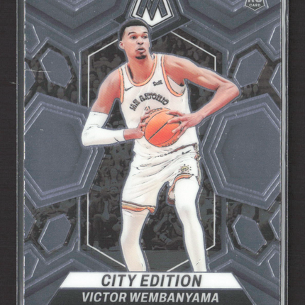 2024 Panini Mosaic Basketball Victor Wembanyama #282 City Edition RC