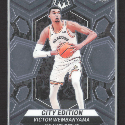 2024 Panini Mosaic Victor Wembanyama #282 City Edition RC