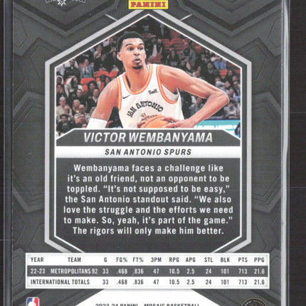 2024 Panini Mosaic Victor Wembanyama #282 RC