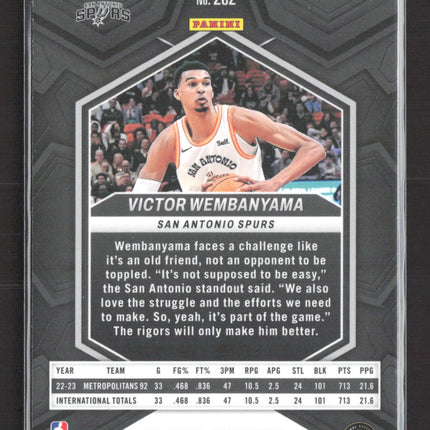 2024 Panini Mosaic Basketball Victor Wembanyama #282 RC