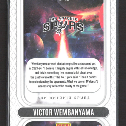 2024 Panini Phoenix Basketball Victor Wembanyama #13 RC