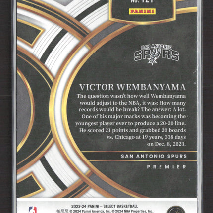 2024 Panini Select Victor Wembanyama #121
