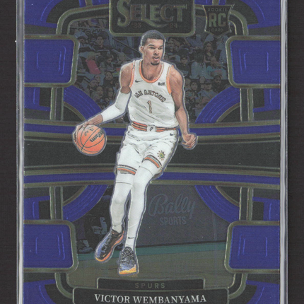 2024 Panini Select Victor Wembanyama #87 Blue RC