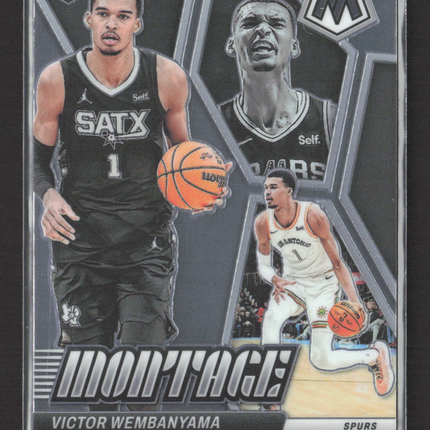 2024 Panini Mosaic Montage Victor Wembanyama #7 RC