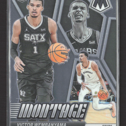 2024 Panini Mosaic Montage Victor Wembanyama #7 RC