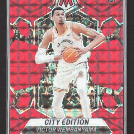 2024 Panini Mosaic Victor Wembanyama #282 Red RC