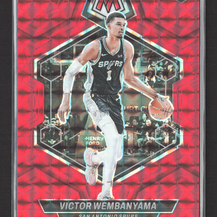 2024 Panini Mosaic Victor Wembanyama #238 Red RC
