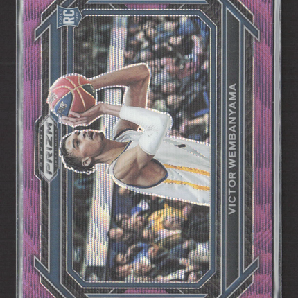2023 Panini Prizm Draft Picks Victor Wembanyama #2 Purple RC