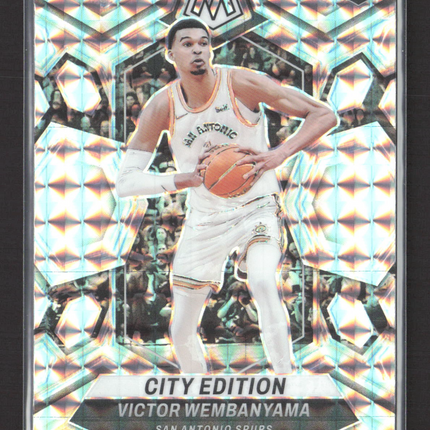 2024 Panini Mosaic Victor Wembanyama #282 Silver RC