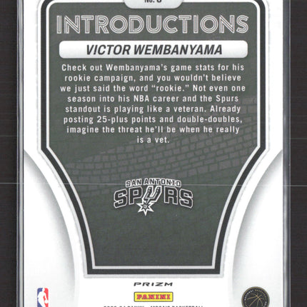 2024 Panini Mosaic Victor Wembanyama #8 RC