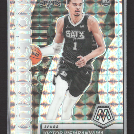 2024 Panini Mosaic Introductions Victor Wembanyama #8 RC