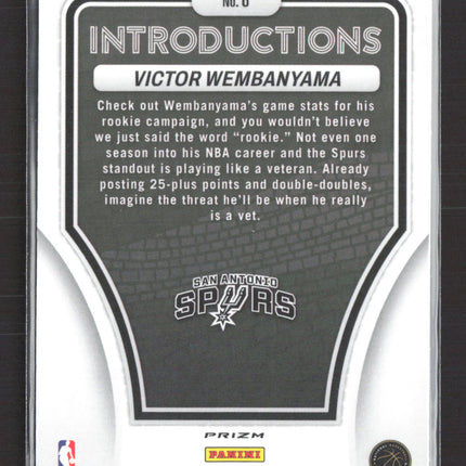 2024 Panini Mosaic Victor Wembanyama #8 RC