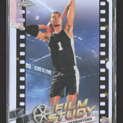 2024 Topps Chrome Film Study Victor Wembanyama #FS-13