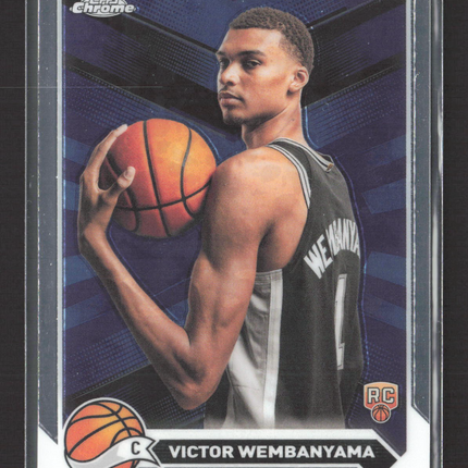 2024 Topps Chrome Basketball Victor Wembanyama #1 RC