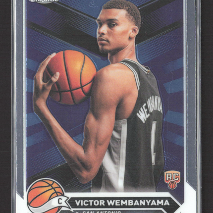 2024 Topps Chrome Basketball Victor Wembanyama #1 RC