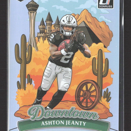2025 Panini Donruss Downtown Ashton Jeanty #11 RC