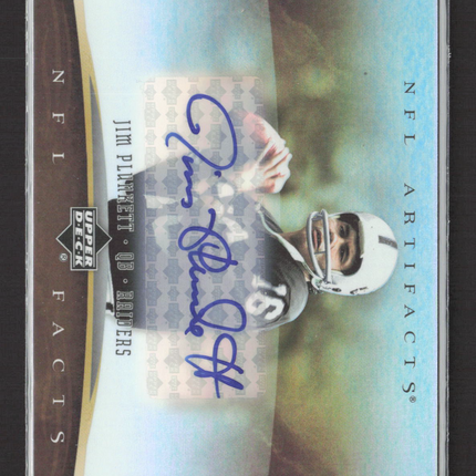 2007 Upper Deck Artifacts NFL Facts Jim Plunkett #NF-JP Auto