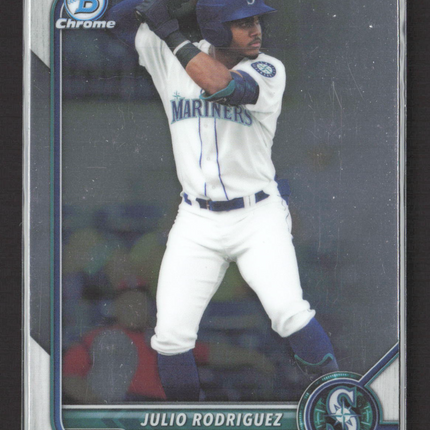 2022 Bowman Chrome Julio Rodriguez #BCP-45