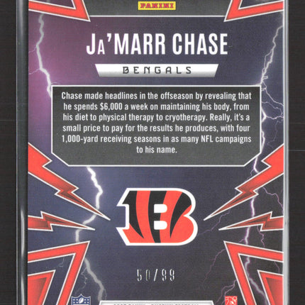 2025 Panini Phoenix Thunderbirds Ja'Marr Chase #11 50/99