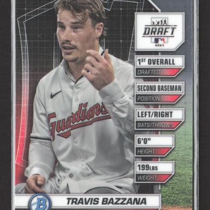2024 Bowman Chrome Draft Night Travis Bazzana #BDN-1