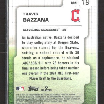 2024 Bowman Chrome Draft Night Travis Bazzana #BDN-1