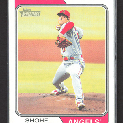 2023 Topps Heritage Shohei Ohtani #20