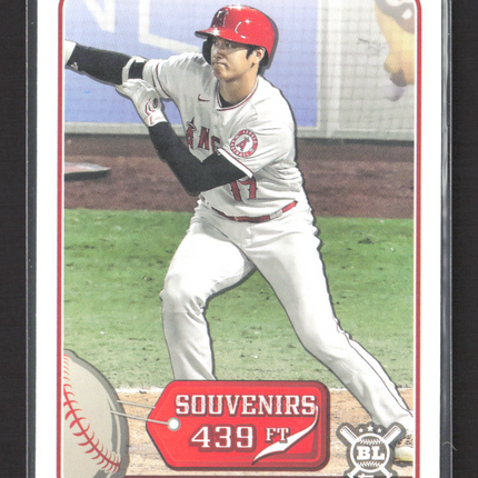 2021 Topps Big League Souvenirs Shohei Ohtani #SO-3