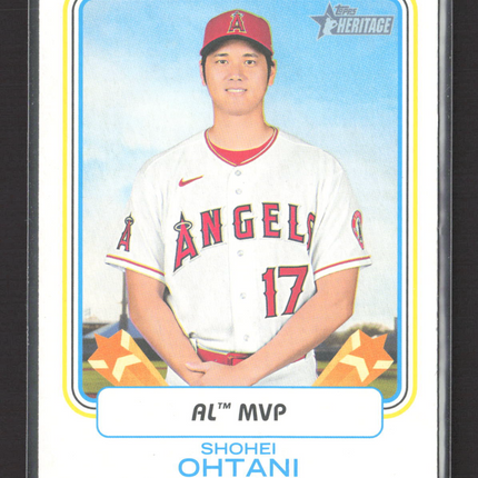 2022 Topps Heritage Shohei Ohtani #AW-1