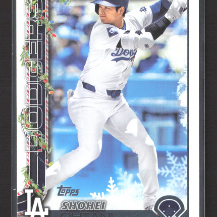 2025 Topps Holiday Shohei Ohtani Ginger Bread Back #H200