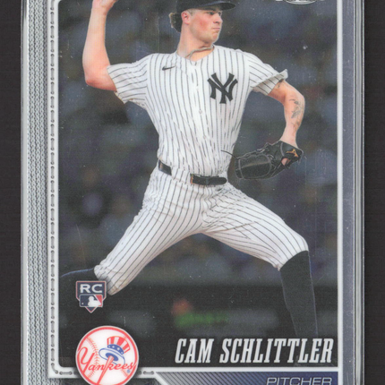 2026 Topps Chrome Cam Schlittler #262 RC