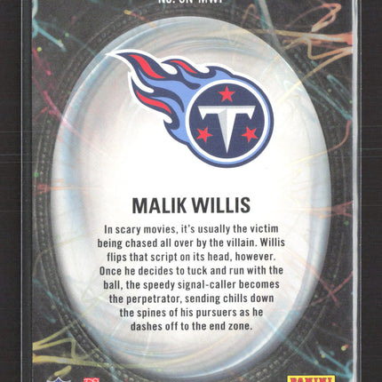 2023 Panini Contenders Football Supernatural Malik Willis #SN-MWI RC