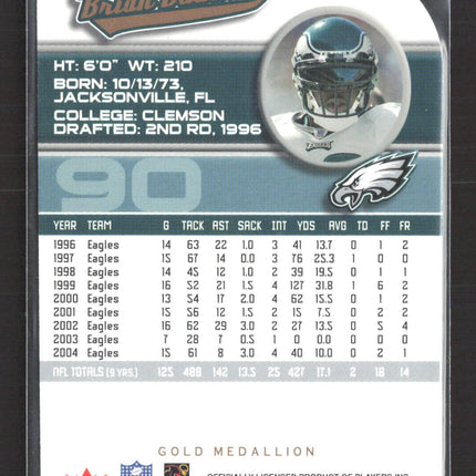 2005 Fleer Ultra Gold Medallion Brian Dawkins #90
