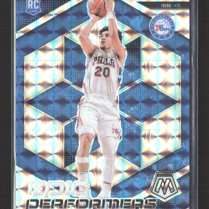 2025 Panini Mosaic Epic Performers Jared McCain #13 RC