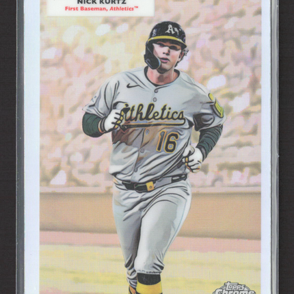 2025 Topps Chrome Jacob Wilson Nick Kurtz #55DH-20