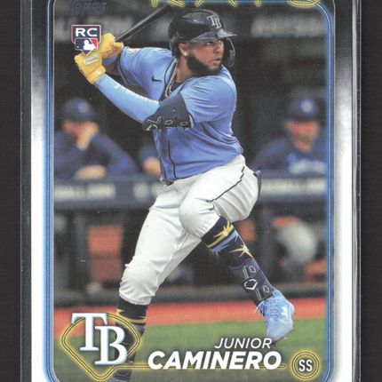 2024 Topps Series Two Junior Caminero #628 RC