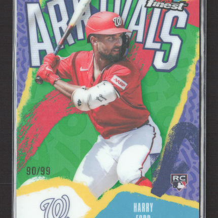2026 Topps Finest Arrivals Harry Ford #A-14 RC 90/99