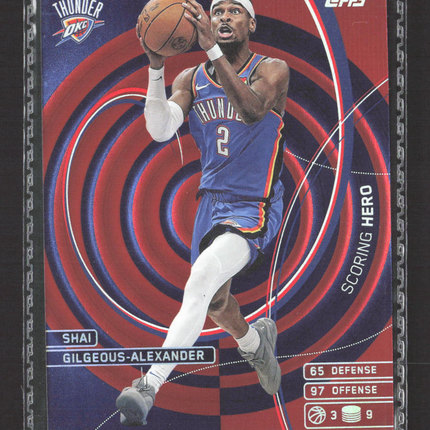 2025 Topps Match Attax NBA Shai Gilgeous-Alexander #SH-SG
