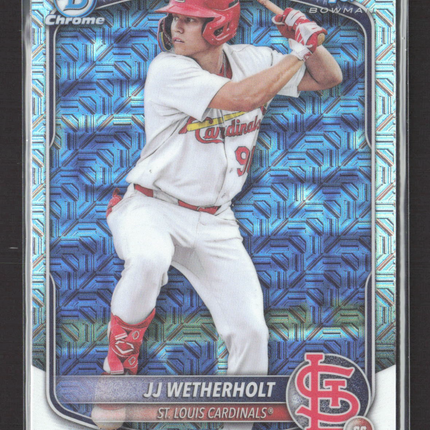 2025 Bowman Chrome JJ Wetherholt #BCP-22 Mojo Refractor