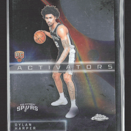 2025 Topps Chrome Activators Dylan Harper #AC-12 RC