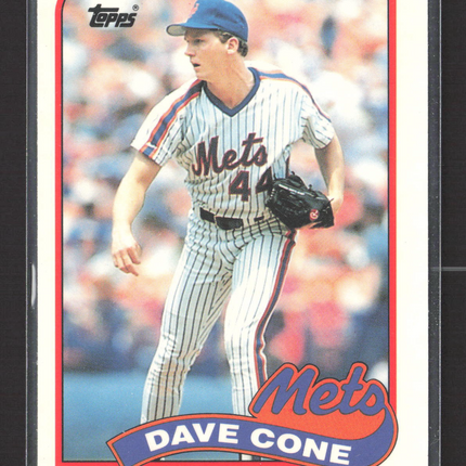1989 Topps Tiffany Dave Cone #710
