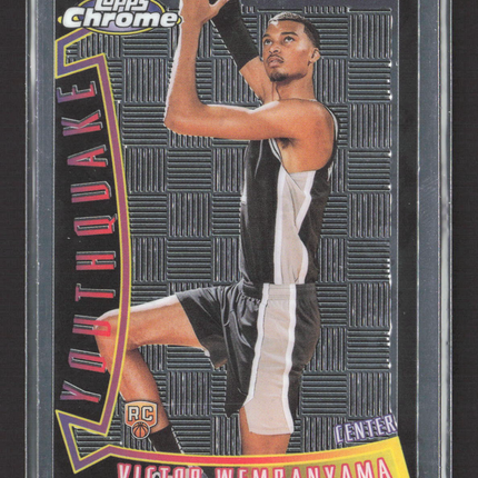 2024 Topps Chrome Youthquake Victor Wembanyama #YQ-1 RC