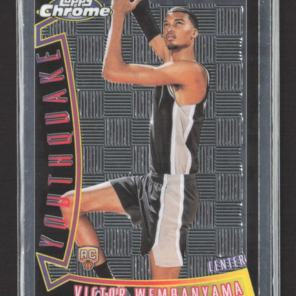 2024 Topps Chrome Youthquake Victor Wembanyama #YQ-1 RC