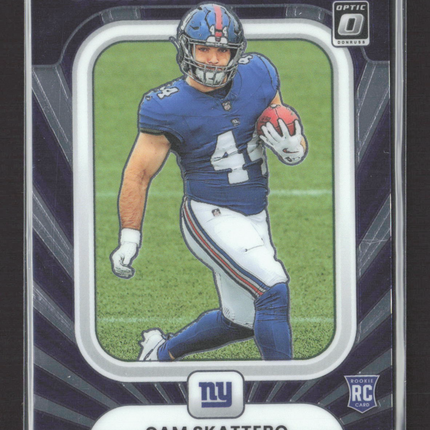 2025 Panini Donruss Optic Football Primary Colors Cam Skattebo #11 RC