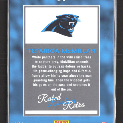 2025 Donruss Rated Rookies Retro Tetairoa McMillan #3