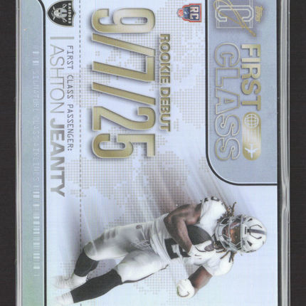 2025 Topps First Class Ashton Jeanty #FC-15 RC