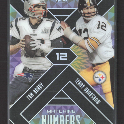 2018 Panini Illusions Tom Brady Terry Bradshaw #8