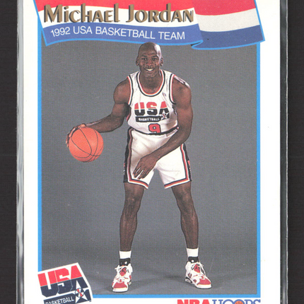 1992 NBA Hoops Michael Jordan #55