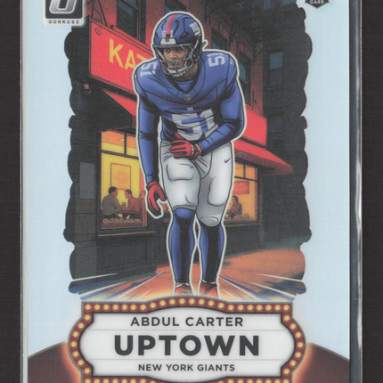 2025 Panini Donruss Optic Uptown Abdul Carter #1 RC