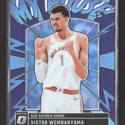 2025 Panini Donruss Optic My House Victor Wembanyama #19 Prizm